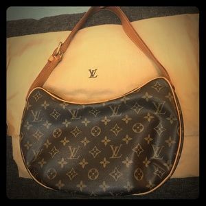 Authentic Louis Vuitton shoulder handbag